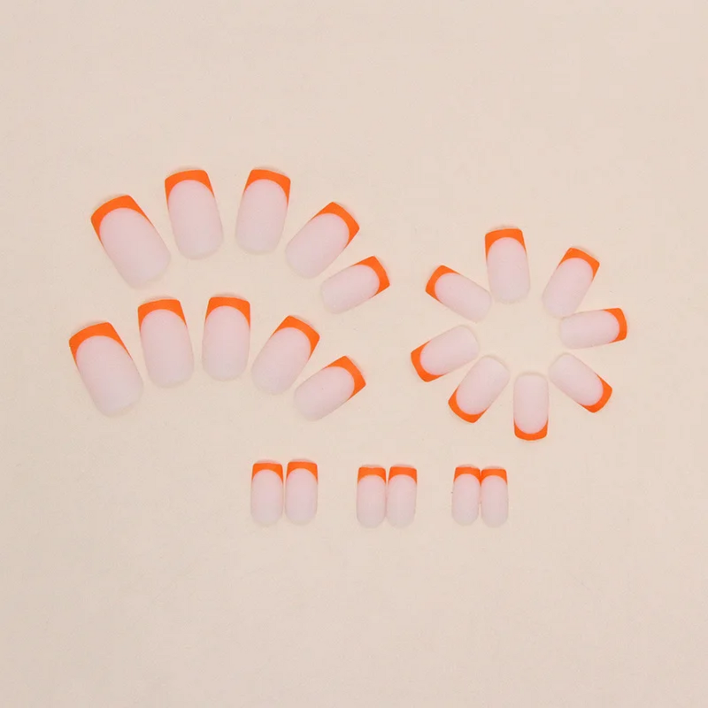 Oranje Boven Dip Nagels