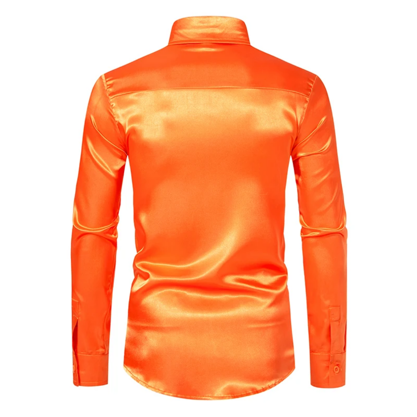 Oranje Boven Satijnen Blouse heren