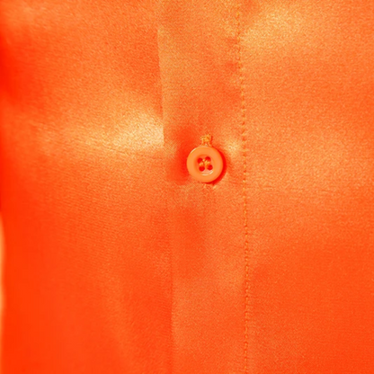 Oranje Boven Satijnen Blouse heren