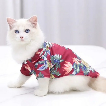 Hawaii Blouse voor Hond of Kat