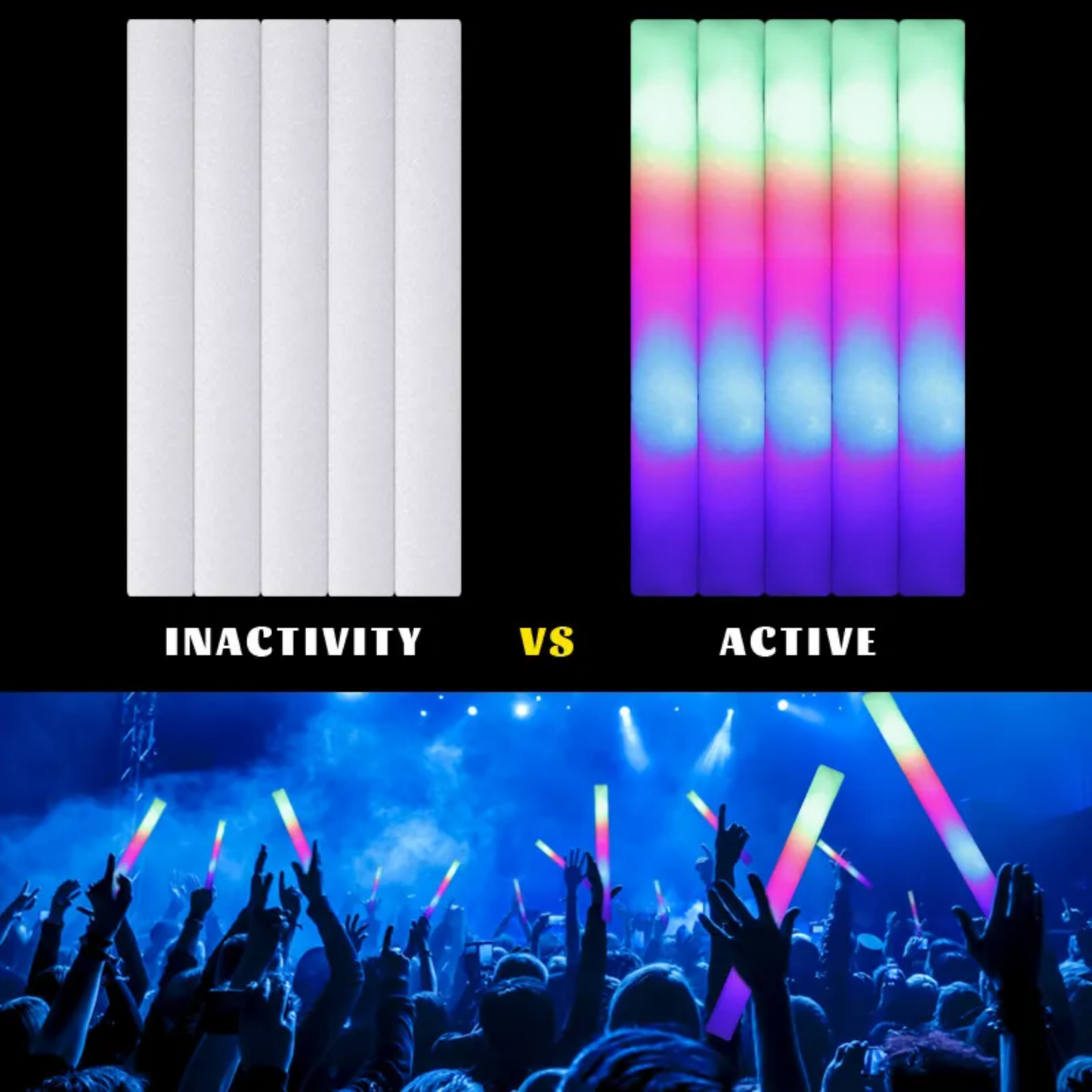 Glowsticks Foam